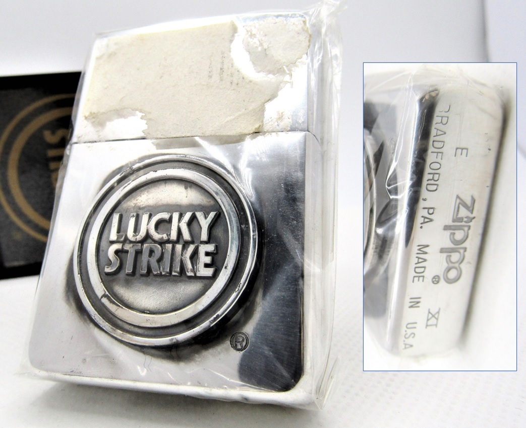 気質アップ】 ZIPPO トリッキーバージョン ラッキーストライク