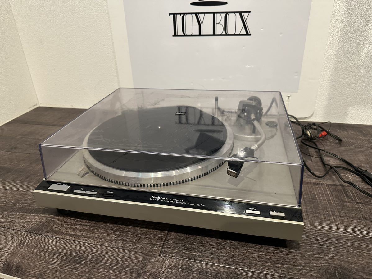 最新海外 - 動作品 テクニクス SL-5 レコードプレーヤー ターン