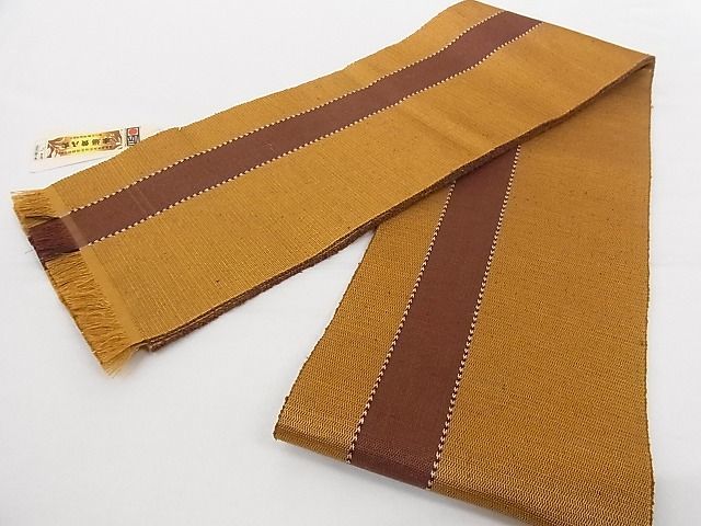 ヤフオク! -「半幅帯 黄八丈」の落札相場・落札価格