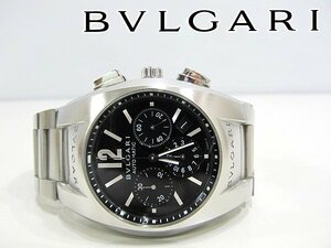  second mail order beautiful goods BVLGARY BG 40 S CH L gon chronograph wristwatch 