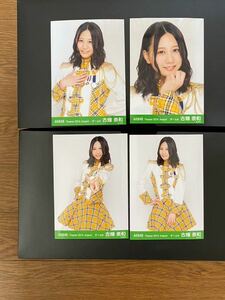 SKE48 古畑奈和 写真 AKB 月別 ランダム 2014 August 4種コンプ