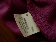 t20：未使用★GAP 半袖カットソー 紫 S ファッション 小物 レディース　女性 細身_画像5