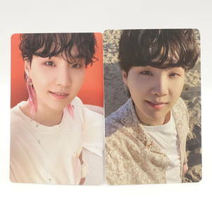 BTS SUGAyungiButter peaches cream ver. trading card photo card shuga bulletproof boy . van tongue 12007