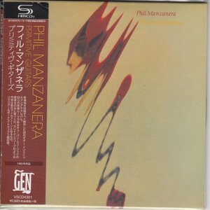 紙ジャケ PHIL MANZANERA / PRIMITIVE GUITARS（国内盤SHM-CD）