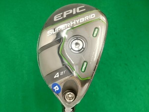 【05】【UT】【即決価格】【新品】【値下げ】キャロウェイ EPIC SUPER HYBRID(2022)/4H(21度)/Diamana 55 for Callaway/硬さ R/メンズ 右