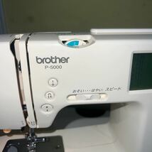 23070615 brother ブラザーミシン p-5000 コンピューターミシン プーさん_画像3