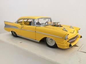  Franklin Mint Dan Bally мята 1957 Chevy Chevrolet Belair Pro Street коробка заключение эксперта с руководством пользователя распроданный 