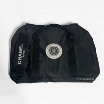 【未使用】 シャネル ノベルティ 非売品 GABRIELLE CHANEL V2 旅行バッグ ボストンバッグ ショルダー付き 1泊 大容量 メンズ レディース_画像6