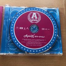 APINK（エーピンク）　日本　６ｔｈシングル『 サマータイム！ 』初回生産限定盤　　CD＋DVD 　　韓国　K-POP　中古品_画像3