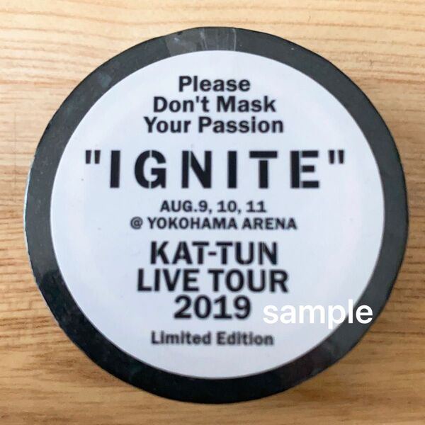 KAT-TUN IGNITE マスキングテープ 横浜