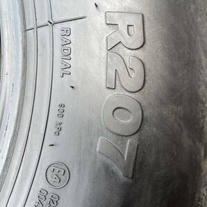 デュラビス DURAVIS R207 195/85R16 114/112N 縦溝 リブ 2022年製   4ミリ ５ミリ  2本セットの画像6