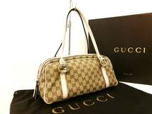 本物税込グッチ GGツインズ ミニボストンバッグ【GUCCI】_画像1