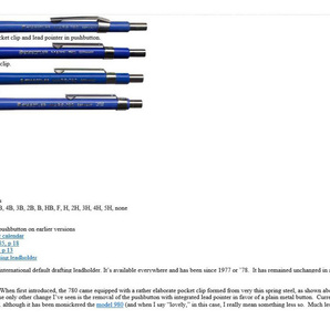 ∇∇ 1977-1978 STAEDTLER Mars 780 ステッドラー 2.0mm ホルダー ∇∇の画像4