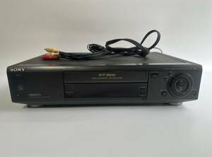 通電確認済み SONY SLV-FX10 ソニー VHS ビデオデッキ ヴィンテージ Hi-Fi Stereo