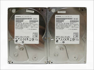 HITACHI 3.5インチHDD HCS5C1010CLA382 1TB 2台セット SATA #11303