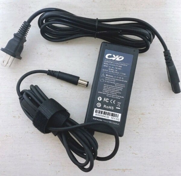 CYD 65W 19.5V 3.34A ACアダプター デル Dell Inspiron 11 3000 3147 3148 13 7347 14 3458 i7347 i3458 P20T P20T002 HK45NM140 03RG0T