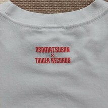 おそ松さん×TOWER RECORDSコラボ　十四松Tシャツ　サイズＭ　USED_画像5