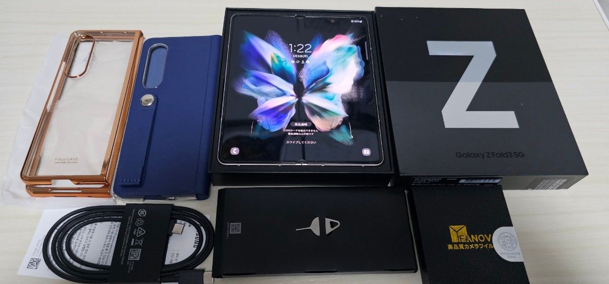 新品》 Galaxy Z Fold4 手帳型 ケース S ・ ブラック 350 | fpac.com.br