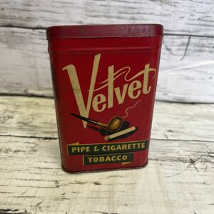 L439 Velvet タバコ缶ケース　アメリカ 当時物 ビンテージ　コレクション