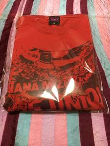 水樹奈々UNION-LIMITED Tシャツ レッド Sサイズ 「NANA MIZUKI LIVE UNION 2012」 青森会場限定