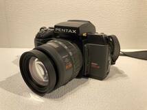 『4868』 PENTAX ペンタックス SFXn + レンズ smc 35-105mm 1:4-5.6 フィルムカメラ 動作確認未_画像3