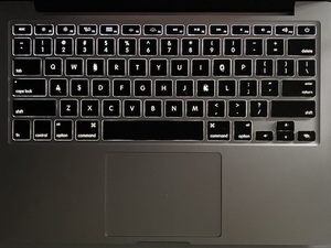 Apple MacBook Pro Retina A1502 Early2015 13インチ用 USキーボード＋ボトムケース [1419]