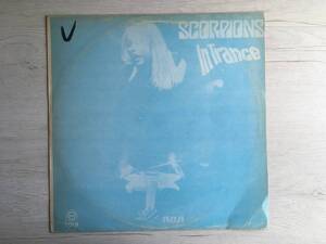 SCORPIONS IN TRANCE 韓国盤　KOREA　青