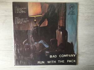 BAD COMPANY RUN WITH THE PACK TAIWAN 台湾盤　新品未開封