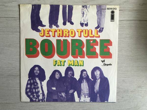 JETHRO TULL BOUREE ドイツ盤