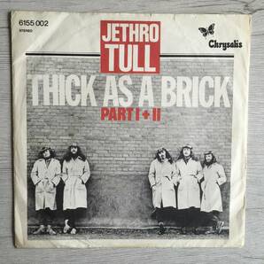 JETHRO TULL THICK AS A BRICK ドイツ盤