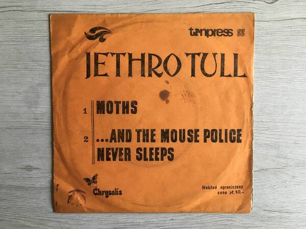 JETHRO TULL MOTHS ポーランド盤
