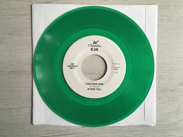 JETHRO TULL CHIRISTMAS SONG US盤 PROMO