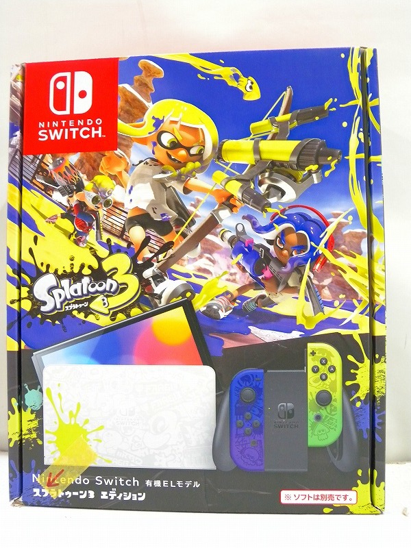 10%OFF】 NintendoSwitch スプラトゥーン3エディション 本体 新品未