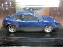 京商1/64☆フィアット＆ランチア ミニカーコレクション☆Fiat Coupe メタリックブルー☆箱無☆KYOSHO2007☆☆_画像7