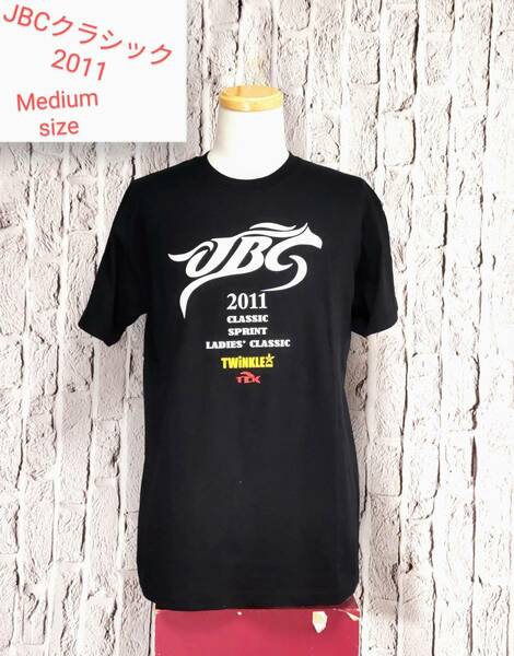 ★送料無料★ GILDAN JBCクラシック 2011 Ｔシャツ 競馬 Ｔシャツ ブラック Medium