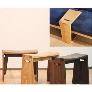 3WAY サイドテーブル スツール おしゃれ リビングテーブル 北欧 サイドテーブル いす 無垢材 天然木 完成品 匠デザイン