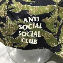 【Anti Social Social Club アンチソーシャルソーシャルクラブ】キャップ FREEサイズ カモフラ 迷彩 2307oki_画像9