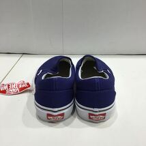 【VANS ヴァンズ 】ローカットスニーカー スリッポン 23.5cm ブルー 未使用品 レディース 2307oki_画像5