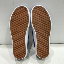 【VANS ヴァンズ 】ローカットスニーカー スリッポン 23.5cm ブルー 未使用品 レディース 2307oki_画像6