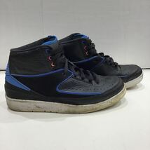 【NIKE ナイキ】834274-014 AIR JORDAN 2 RETRO エアジョーダン2 レトロ ブラック 27cm 2307oki_画像4