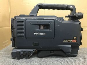 Panasonic DVCPRO HD EX camera recorder AJ-HDX900 view finder present condition goods not yet verification, junk, part removing!