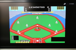 MSX コナミのベースボール KONAMI コナミ レトロゲーム カートリッジ ROMソフト　