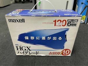 maxell 録画用VHSビデオテープ ハイグレード 120分 10P