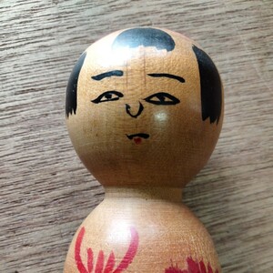 [ Япония традиция kokeshi ] дерево земля гора серия маленький .. Taro 13.2cm