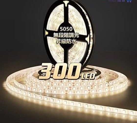 LEDテープライト LEDテープ 間接照明 パーティー証明 足元照明 白色灯