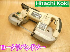 □　日立工機　HITACHI　ロータリバンドソー　CB12VA2　120mm　バンドソ　バンドソー　ロータリー　帯鋸切断機　コンター　100V　No.2432
