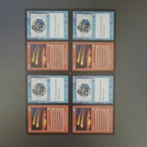 MTG 火+氷 APC 英語 4枚セット