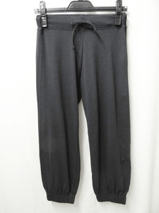 NUALAnala новый товар не использовался BLACK CROPPED YAGI PANTS