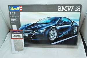 □　希少！未組立　Revell （ドイツ レベル）　1/24　BMW　i8　＆　ホビーデザイン　エッチング付　海外製　□