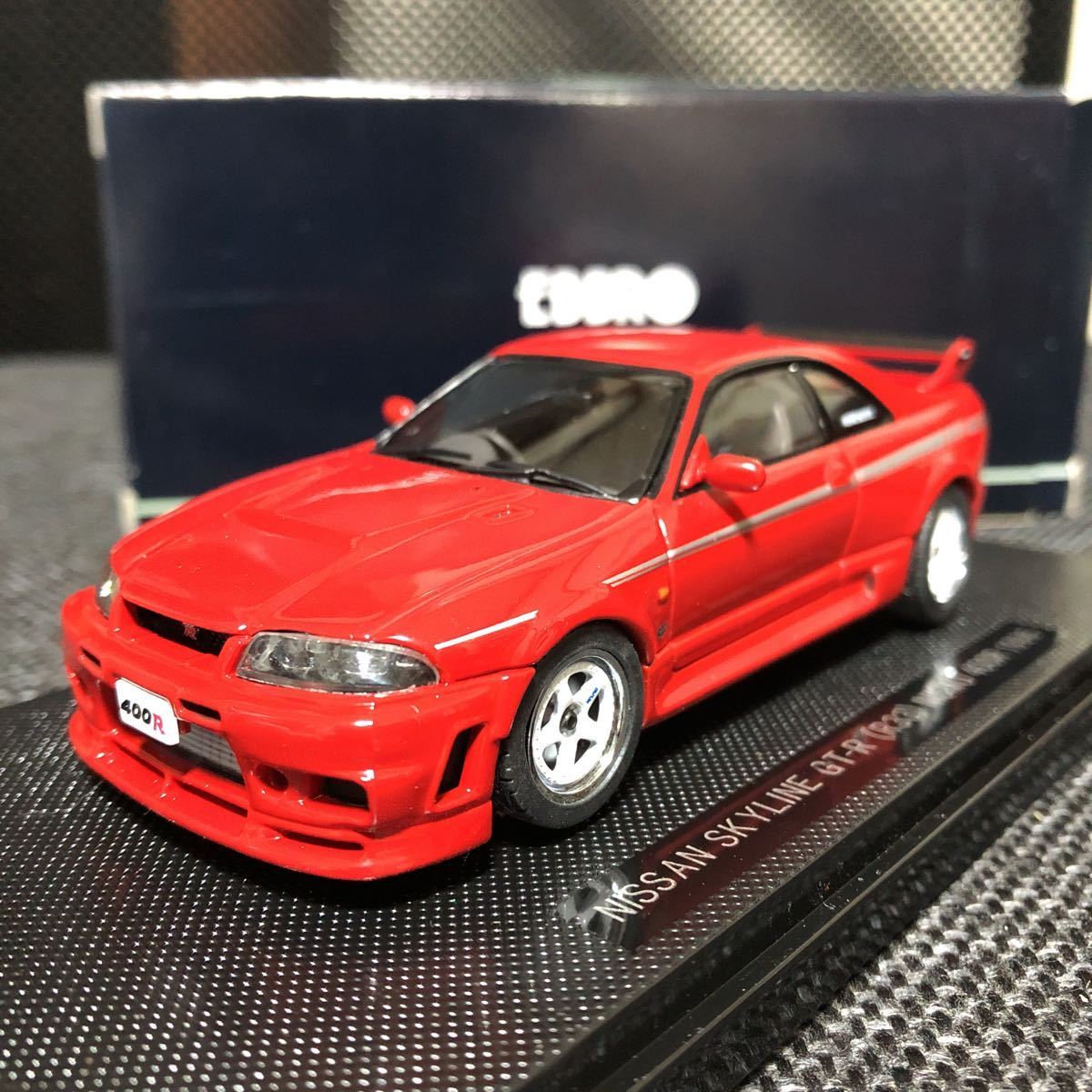 絶版 トミカ ニッサン GT-R 400R BCNR33 未使用 デカール 箱付 特注